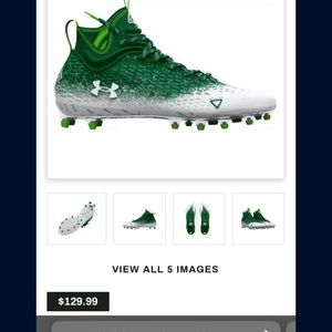 Under Armour new football cleats